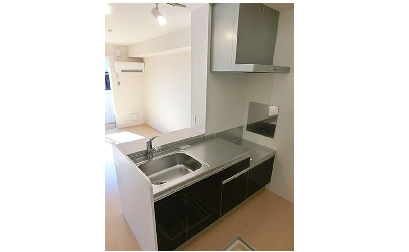 キッチン2口コンロ設置可